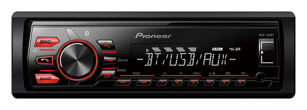 MVH-285BT RADIO PIONEER BLUETOOTH, USB AUX. - Chocoelectronics